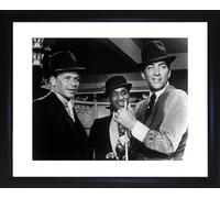 Picture Favourites Rat Pack Dean Martin Frank Sinatra and Sammy Davis Jnr photographie encadrée
