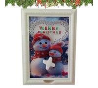 Picture Frame Gumball Dispenser - Fun Candy Dispenser and Space-Saving Home Decor for Kids, Children, Girls, Ideal for Birthdays, Christmas, Holiday Parties, and New Year Celebrations