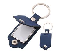 Picture Frame Keychain - Small Pu Leather Photo Holder With Keyring, Reusable Diy Photo Keychain For Women, Men, Boys, Girls, Friends, Personalized Mini Frame Keychaain, Gift For Loved , Easy To C