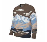 Picture - Gibow Knit Sweater Cloudy Landscape Men - XL - Pull