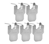 Picture Hanger, Frame Hook, 1.1x0.66x1.46 Inches Quick Easy Install Wall Mount Set of 5, Metal Brackets for Charts, Banners, Mirrors, Posters, Artwork, Display, Home and Gallery Walls