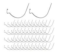 Picture Hooks - 4.25x1.85 Inches Plaster Wall Hanging Hooks Set, No-Drill Frame Support Hook with Strong Load-Bearing Design, Wall Picture Hanger Kit, Home Office Apartment Living Room