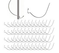 Picture Hooks Drywall, Wall Hangers Set, 50 Piece Heavy Duty Plaster Frame Hanging Hook Design, 4.25x1.85 Inches Wall Mount Hardware Kit, Home Office Bedroom Decor Hanging System