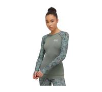 Picture - Milita Printed Longsleeve - Femme - Sport - Vert - Taille: 38 FR