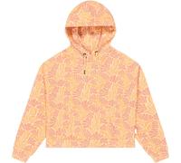 Picture Organic Clothing - Sweat à capuche en coton biologique - Neris Printed Hoodie Posidonie Print pour Femme en Coton - Taille S - Orange Orange S