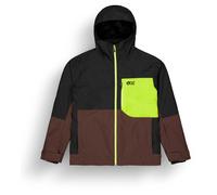 Picture Organic Clothing - Veste de ski - Nitric Jkt Chicory Coff Lime pour Homme - Taille S - Marron Marron S