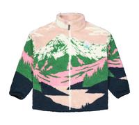 Picture Organic Clothing - Polaire zippée à col montant - Nyss Zip Fleece Cloudy Landscape W pour Femme - Taille XS - Rose Rose XS