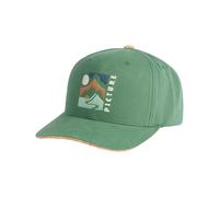 Picture Organic Clothing - Casquette à visière courbée en coton biologique - Wakopa BB Cap Smoke Pine en Coton - Vert Vert