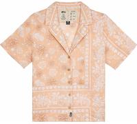 Picture Organic Clothing - Chemise en coton et en lin - Kintha Shirt Paisley pour Femme en Coton - Taille XS - Rose Rose XS