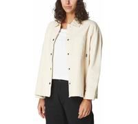 Picture Organic Clothing - Chemise velours côtelé - Corrady Shirt Whitecap Gray pour Femme - Taille L - Blanc Blanc L