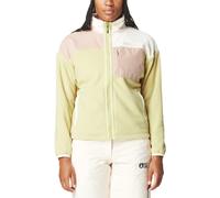 Picture Organic Clothing - Polaire à col montant - Arcca W Fz Fleece Hemp Roebuck Vanilla pour Femme - Taille XL - Beige Beige XL