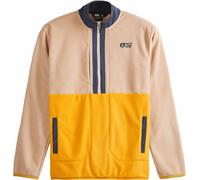 Picture Organic Clothing - Polaire à col montant - Mathew Fleece Autumn Blaze-Latte pour Homme - Taille XS - Beige Beige XS