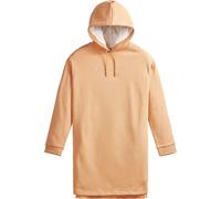 Picture Organic Clothing - Robe sweat à capuche - Leony LS Dress Toast pour Femme en Coton - Taille XS - Orange Orange XS