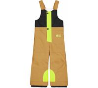 Picture Organic Clothing - Salopette imper-respirante - Snowy Toddler Bib Pants Brown Sugar Black - Taille Enfant 18-24 mois - Marron Marron 18-24 mois
