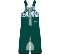Picture Organic Clothing - Salopette imper-respirante - Snowy Toddler Bib Pants Ponderosa Pine Peppup Print - Taille Enfant 18-24 mois - Vert Vert 18-24 mois