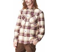 Picture Organic Clothing - Surchemise en coton - Relowa Shirt Plaid Brown pour Homme - Taille S - Marron Marron S