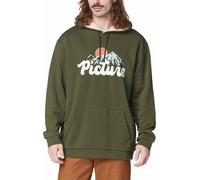 Picture Organic Clothing - Sweat à capuche coton biologique - Julka Plush Hoodie Tobacco pour Homme - Taille XXL - Vert Vert XXL