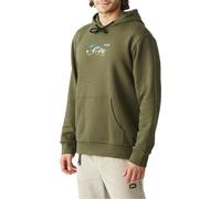 Picture Organic Clothing - Sweat à capuche en coton biologique - Basement Camo Hoodie Tobacco pour Homme en Coton - Taille XL - Kaki Kaki XL