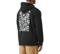 Picture Organic Clothing - Sweat à capuche en coton biologique - Elaho Hoodie Black pour Homme en Coton - Taille S - Noir Noir S