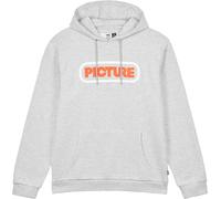 Picture Organic Clothing - Sweat en coton biologique - Millbrook Hoodie Grey Melange pour Homme - Taille L - Gris Gris L