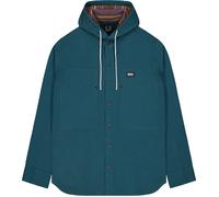 Picture Organic Clothing - Veste à capuche - Perrie Shirt Deep Water pour Homme en Coton - Taille S - Bleu Bleu S