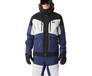 Picture Organic Clothing - Veste de ski imper-respirante - Naikoon Jkt Vapor Grey pour Homme - Taille M - Bleu Bleu M