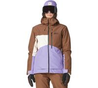 Picture Organic Clothing - Veste de ski imper-respirante - Seen Jkt Cocoa Brown Paisley pour Femme - Taille S - Marron Marron S
