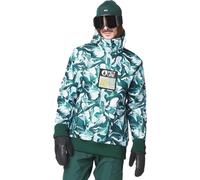 Picture Organic Clothing - Veste de ski softshell - Parker Printed Jkt Peppup Print pour Homme en Softshell - Taille M - Vert Vert M