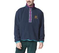 Picture Organic Clothing - Veste polaire rétro - Gamvik 1/4 Zip Fleece Dark Blue pour Homme - Taille XL - Navy Navy XL