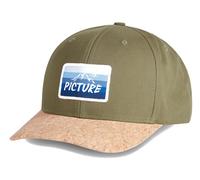 Picture Organic Clothing Wakopa Casquette Tobacco | Taille unique, vert, taille unique