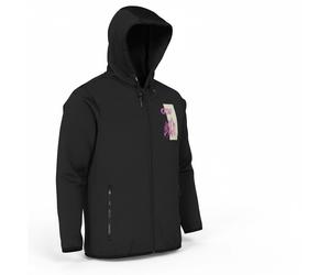 Picture - Park Zip Tech Black - XL - Polaire
