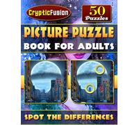 Picture Puzzle Book for Adults: Spot the Differences: Compare Pictures Book. Can You Find All the Differences?