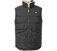 Picture Organic Clothing - Doudoune sans manche imperméable et réversible - Russello Vest Black pour Homme - Taille M - Noir Noir M