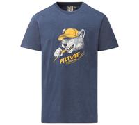 Picture - Ryker Dress Blues Melange - S - Tee-shirt