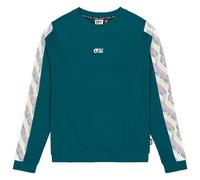 Picture - Women's Blayr Printed Crew - Pull - L - deep water / birdiplum