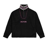 Picture - Women's Cylla Crop 1/4 Fleece - Pull polaire - XL - black