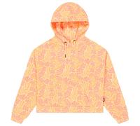 Picture Organic Clothing - Sweat à capuche en coton biologique - Neris Printed Hoodie Posidonie Print pour Femme en Coton - Taille XS - Orange Orange XS