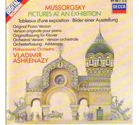 Pictures At An Exhibition (Both Piano & Orch Vers) Mussorgsky / Ashkenazy / Philharmonia Orchestra