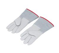 Picysa 1 paire de gants de protection contre le gel en cuir épais - Gants de protection à basse température pour la manipulation de l'azote liquide et de la glace carbonique - 31 cm