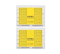 Picysa 2 Boîtes de Broches de Liaison de Bracelet de Montre, Jeu de Vis de Sangle, Accessoires D'outils de Réparation D'horloger avec Boîte de Rangement, Sections de Sangle Assorties