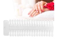 Picysa 36 Conseils Cartes D'affichage de Couleur de Gel D'ongle Outil de Pratique de Vernis à Ongles Réutilisable Durable Excellents Accessoires pour la Formation D'art D'ongle Transparent 40g pour
