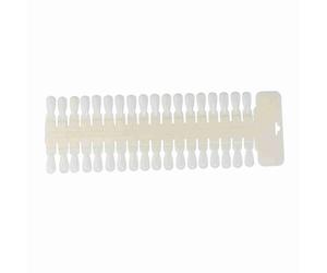 Picysa 36 Conseils Cartes D'affichage de Couleur de Gel D'ongle Outil de Pratique de Vernis à Ongles Réutilisable Durable Excellents Accessoires pour la Formation D'art D'ongle Transparent 40g pour