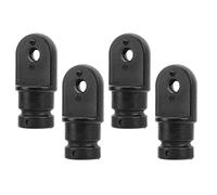 Picysa 4 Pièces Raccord de Matériel Supérieur Bimini Embout d'oeil Bimini Oeil de Capuchon Supérieur Accessoires de Bateau Marin en Nylon Universels avec Preuve d'usure pour Une Installation Facile