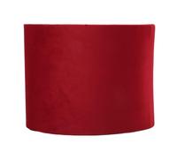 Picysa "Abat-jour en Tissu Léger doux" pour Lampe de Chevet Forme Ovale Style Moderne Installation Facile E27 E14 Compatible pour Lire et Se Détendre (Vin Rouge)