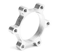 Picysa Adaptateur de Siège fileté à 6 Trous pour Bride de Frein à Disque pour Conversion de Vélo, Construction Robuste en Alliage D'aluminium, Conception Légère, Taille 48 Mm (socle 48mm)