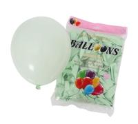 Picysa Ballon Rond épais de Couleur Vive, Non Toxique, Durable pour Mariage, Anniversaire, 10 Pouces, 100 Pièces (Verte)