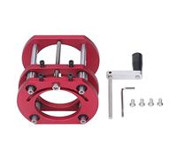 Picysa Base de levage de routeur, base de table élévatrice, 4 mâchoires, système de levage de table de routeur en alliage d'aluminium et acier inoxydable