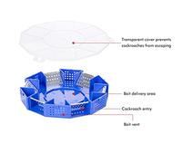Picysa Boîte Piège à Cafards, Conception Multicouche Réutilisable et Non Toxique pour la Cuisine Domestique, Taille 5.5 "x