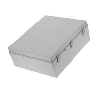 Picysa Boîtier étanche Boîtier de Projet ABS Durable pour Applications électriques Extérieures Gris 600x500x220mm