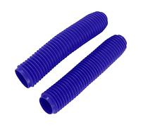 Picysa Botte D'amortisseur, Bottes D'amortisseur de Fourche Avant de Moto Compatibles avec le Remplacement du Couvercle Anti-poussière Compatible pour RM125 DR250 DRZ400 400 (Bleu)